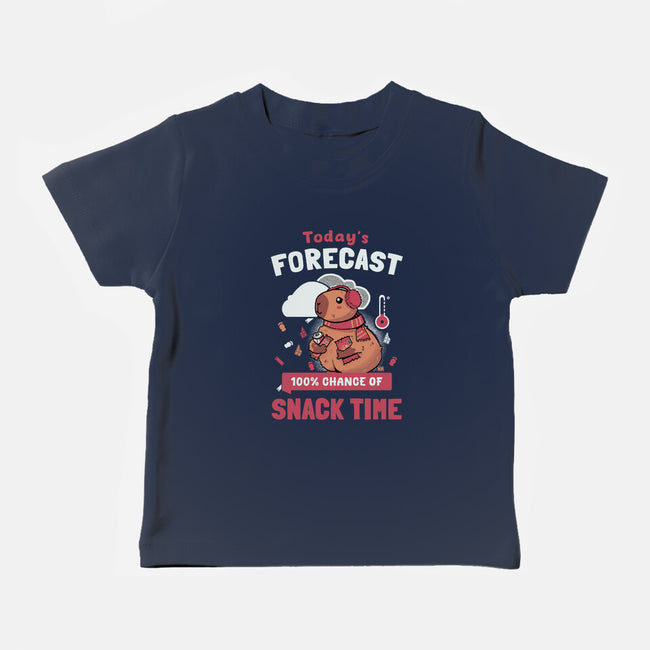 Snack Time-Baby-Basic-Tee-Heyra Vieira