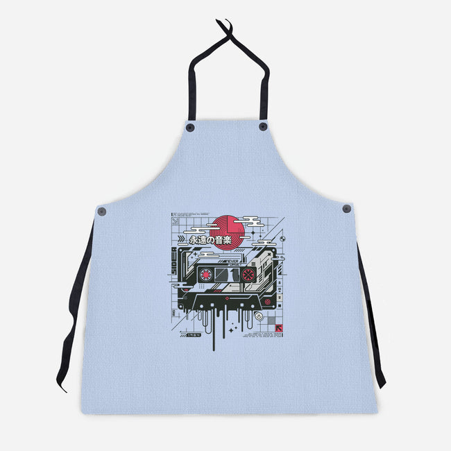 Retro Cassette-Unisex-Kitchen-Apron-StudioM6