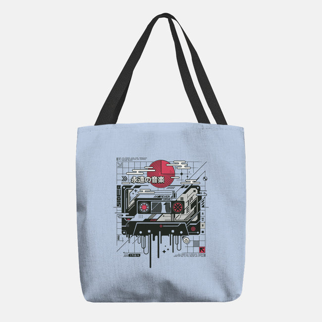 Retro Cassette-None-Basic Tote-Bag-StudioM6