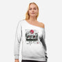 Retro Cassette-Womens-Off Shoulder-Sweatshirt-StudioM6