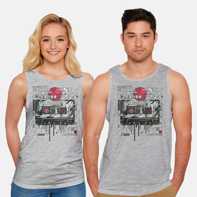 Retro Cassette-Unisex-Basic-Tank-StudioM6