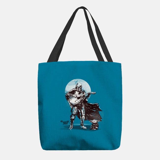 The Mandolinian-None-Basic Tote-Bag-kharmazero