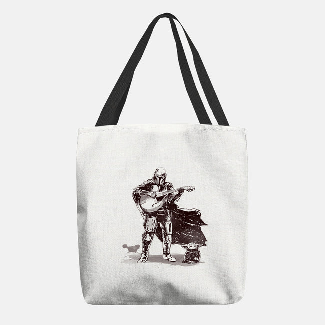 The Mandolinian-None-Basic Tote-Bag-kharmazero