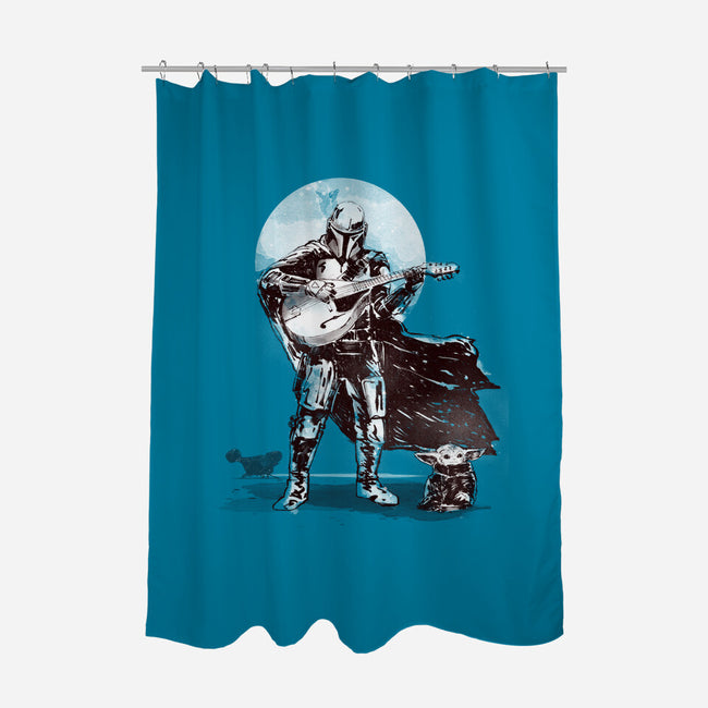 The Mandolinian-None-Polyester-Shower Curtain-kharmazero