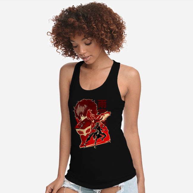 Code Name Joker-Womens-Racerback-Tank-hypertwenty