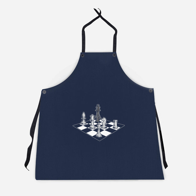 Over My Dead Body-Unisex-Kitchen-Apron-turborat14