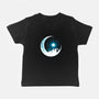 Kitten Moon Night-Baby-Basic-Tee-Vallina84