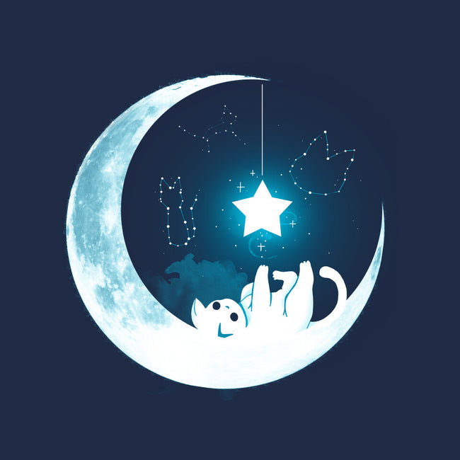 Kitten Moon Night-Unisex-Basic-Tank-Vallina84