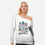 Just One More Plant-Womens-Off Shoulder-Sweatshirt-NemiMakeit