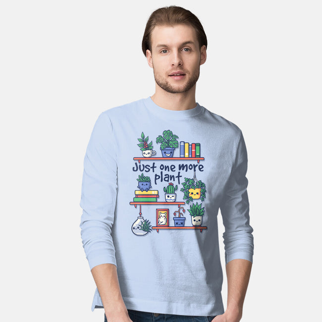 Just One More Plant-Mens-Long Sleeved-Tee-NemiMakeit