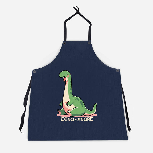 Dino-snore-Unisex-Kitchen-Apron-fanfreak1