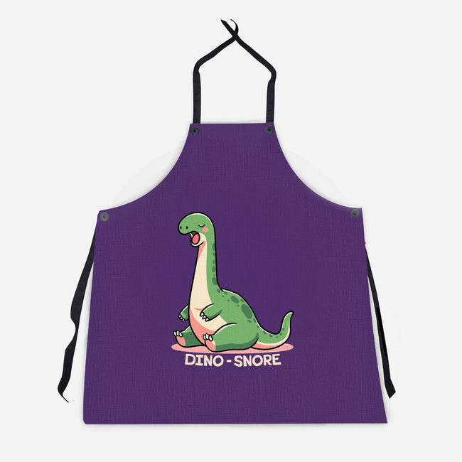 Dino-snore-Unisex-Kitchen-Apron-fanfreak1