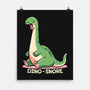 Dino-snore-None-Matte-Poster-fanfreak1