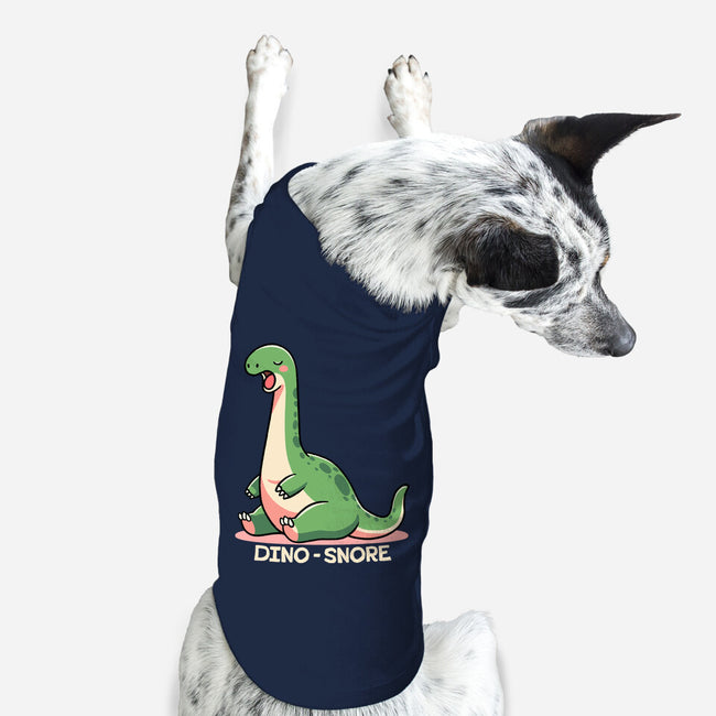 Dino-snore-Dog-Basic-Pet Tank-fanfreak1