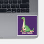 Dino-snore-None-Glossy-Sticker-fanfreak1