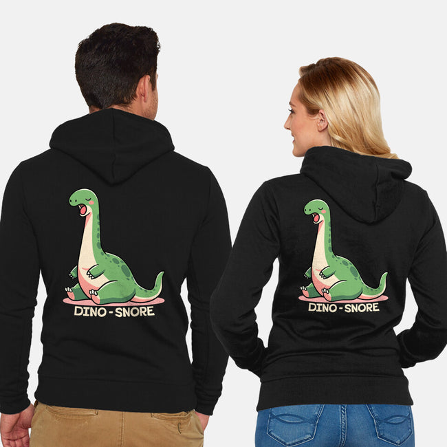 Dino-snore-Unisex-Zip-Up-Sweatshirt-fanfreak1