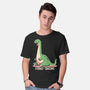 Dino-snore-Mens-Basic-Tee-fanfreak1