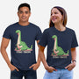 Dino-snore-Unisex-Basic-Tee-fanfreak1