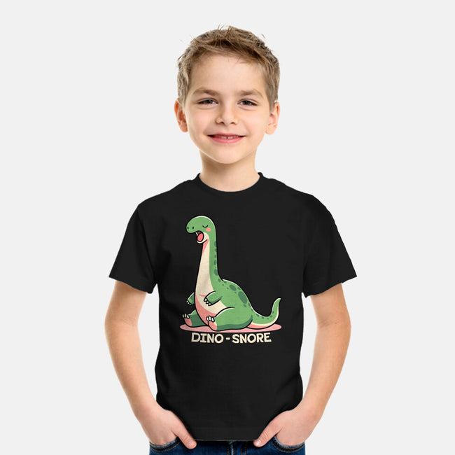 Dino-snore-Youth-Basic-Tee-fanfreak1