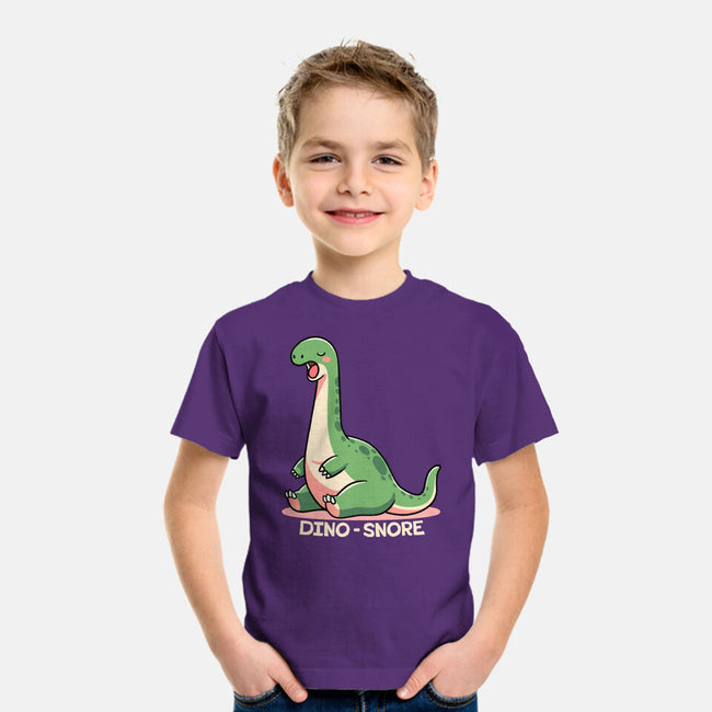 Dino-snore-Youth-Basic-Tee-fanfreak1