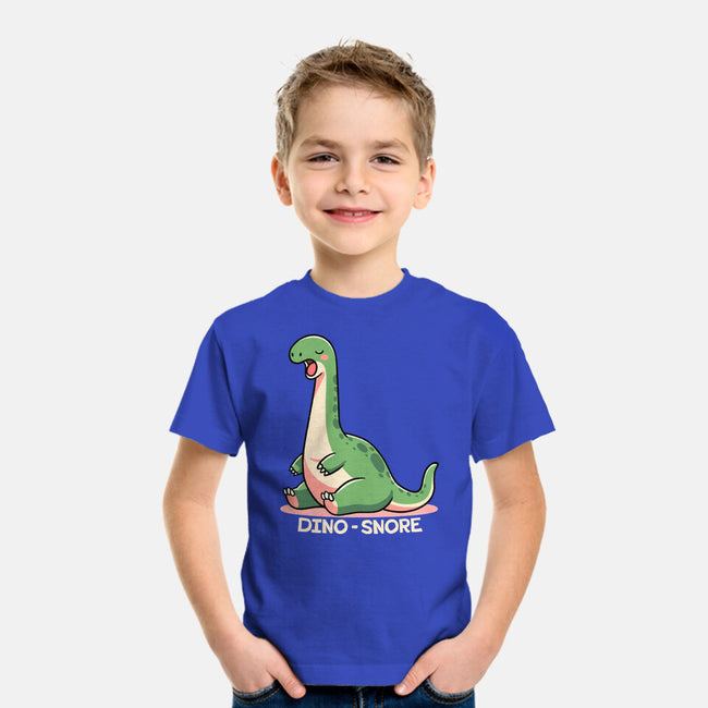 Dino-snore-Youth-Basic-Tee-fanfreak1