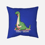 Dino-snore-None-Removable Cover-Throw Pillow-fanfreak1