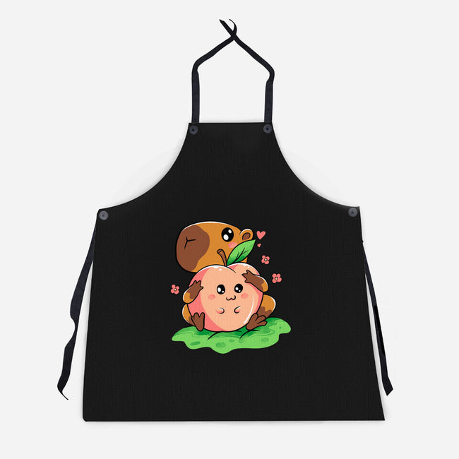 Capeachbara-Unisex-Kitchen-Apron-spoilerinc