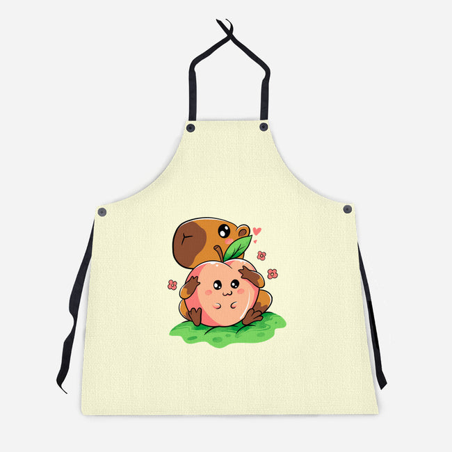 Capeachbara-Unisex-Kitchen-Apron-spoilerinc