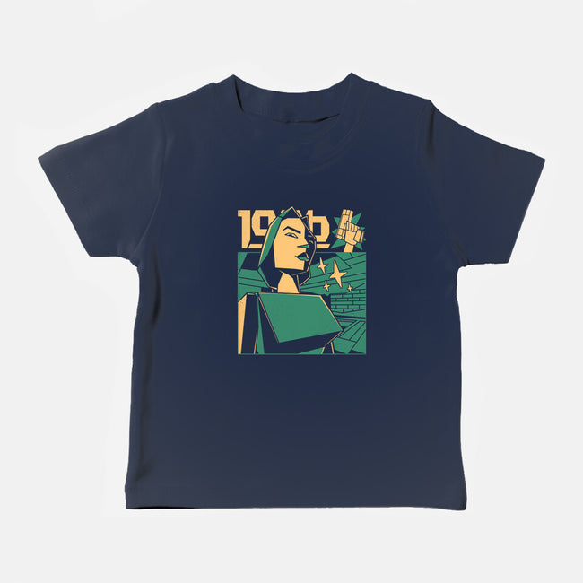 Polygonal Archeologist-Baby-Basic-Tee-estudiofitas