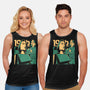 Polygonal Archeologist-Unisex-Basic-Tank-estudiofitas