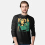 Polygonal Archeologist-Mens-Long Sleeved-Tee-estudiofitas