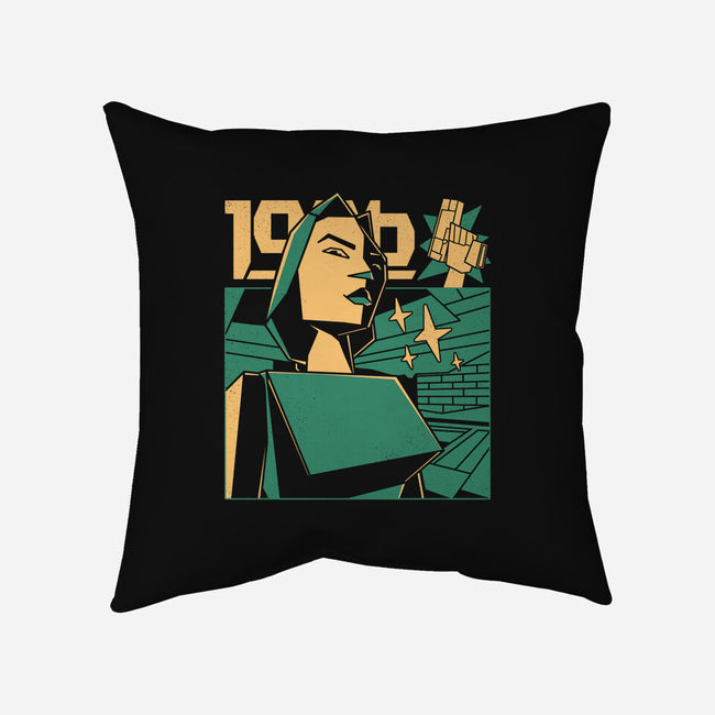 Polygonal Archeologist-None-Removable Cover-Throw Pillow-estudiofitas