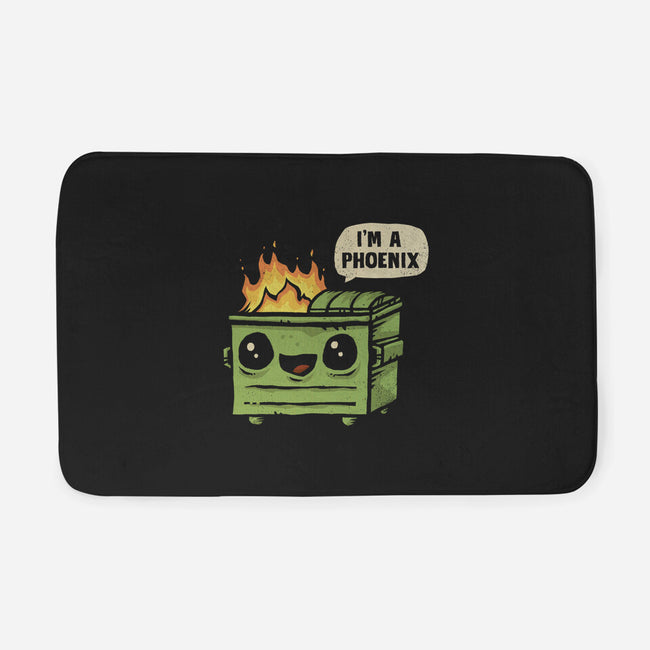 I'm A Phoenix-None-Memory Foam-Bath Mat-kg07