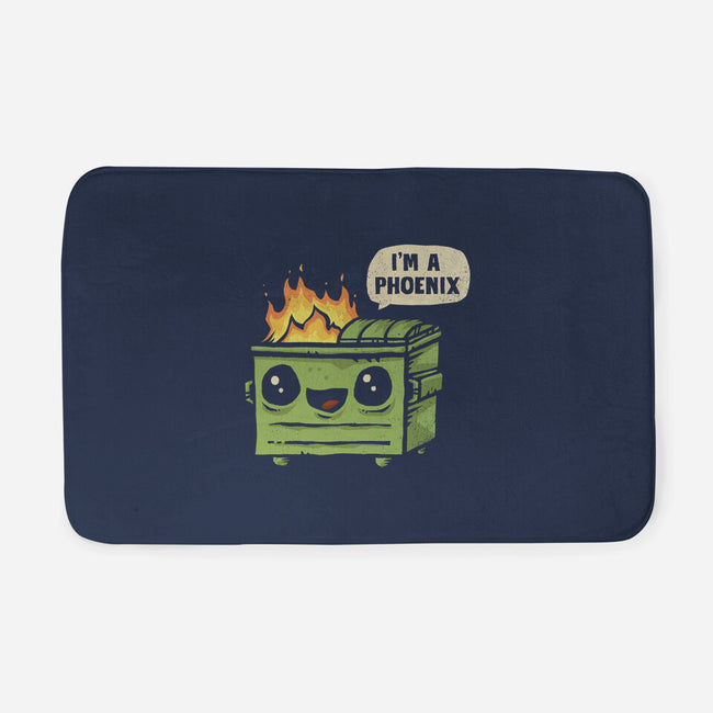 I'm A Phoenix-None-Memory Foam-Bath Mat-kg07