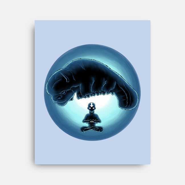 Boy In The Iceberg-None-Stretched-Canvas-rmatix