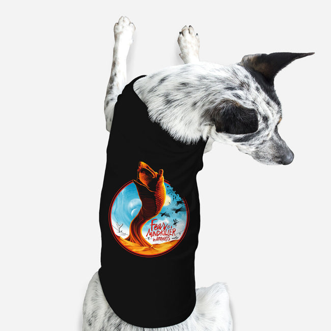 Mindkiller In Arrakis-Dog-Basic-Pet Tank-CappO