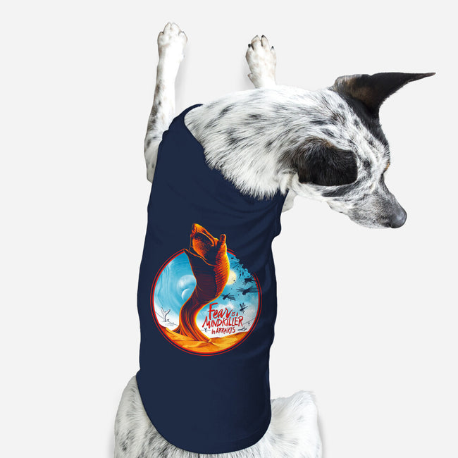 Mindkiller In Arrakis-Dog-Basic-Pet Tank-CappO