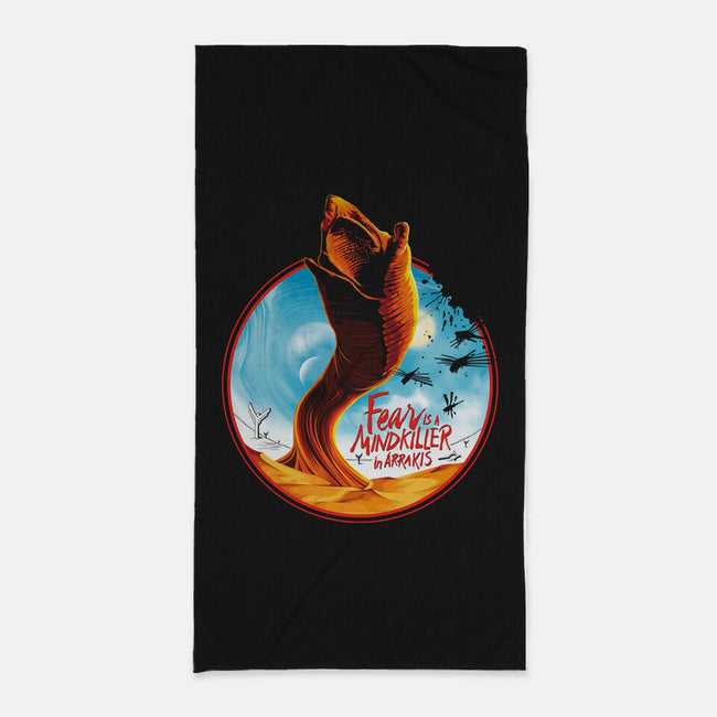 Mindkiller In Arrakis-None-Beach-Towel-CappO