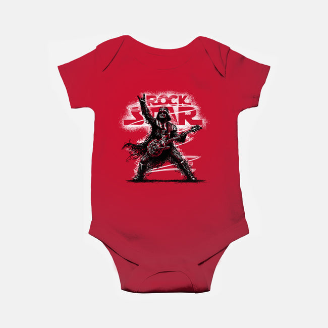 Rock Star Vader-Baby-Basic-Onesie-alnavasord