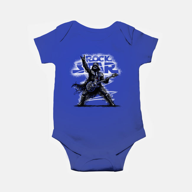 Rock Star Vader-Baby-Basic-Onesie-alnavasord