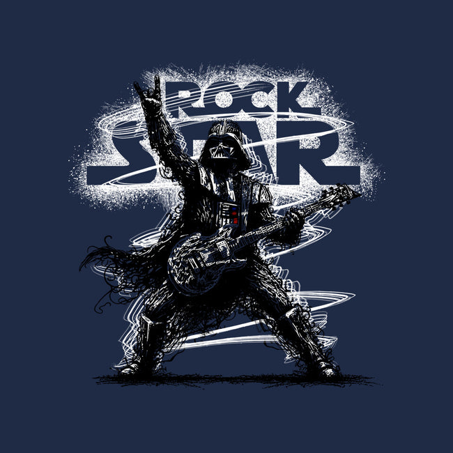 Rock Star Vader-Womens-Basic-Tee-alnavasord