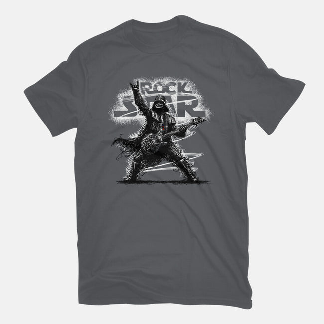 Rock Star Vader-Unisex-Basic-Tee-alnavasord