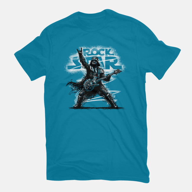 Rock Star Vader-Unisex-Basic-Tee-alnavasord