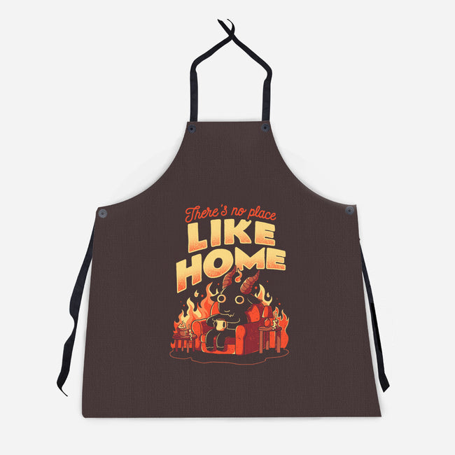 Home Sweet Hell-Unisex-Kitchen-Apron-eduely