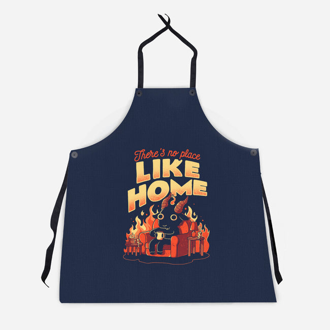 Home Sweet Hell-Unisex-Kitchen-Apron-eduely