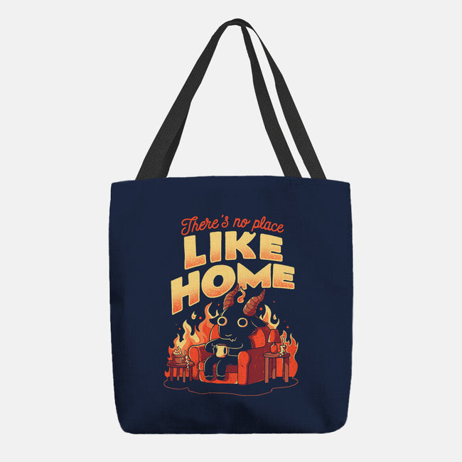 Home Sweet Hell-None-Basic Tote-Bag-eduely