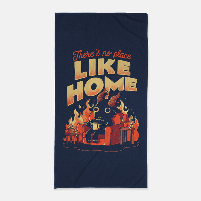 Home Sweet Hell-None-Beach-Towel-eduely