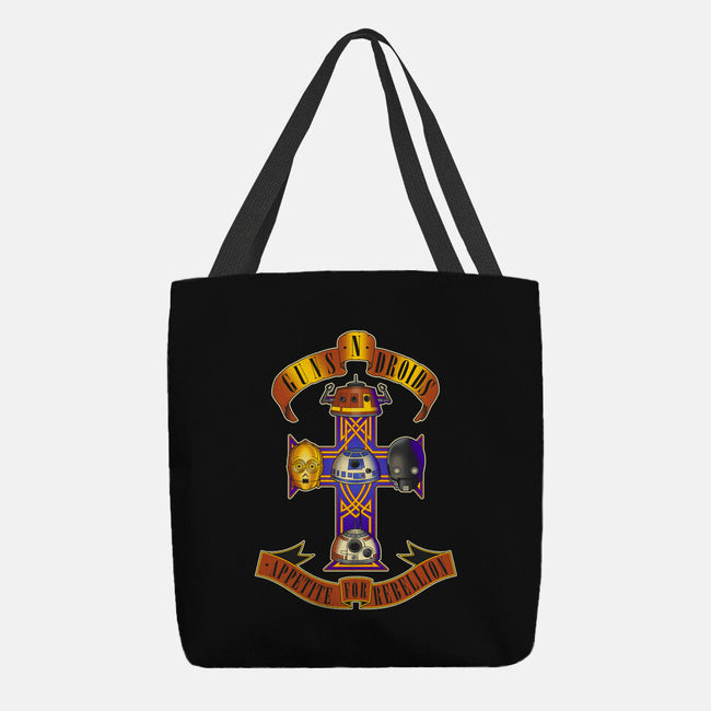 Guns N Droids-None-Basic Tote-Bag-retrodivision