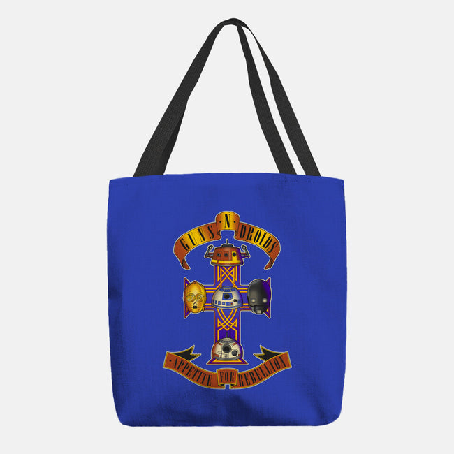 Guns N Droids-None-Basic Tote-Bag-retrodivision