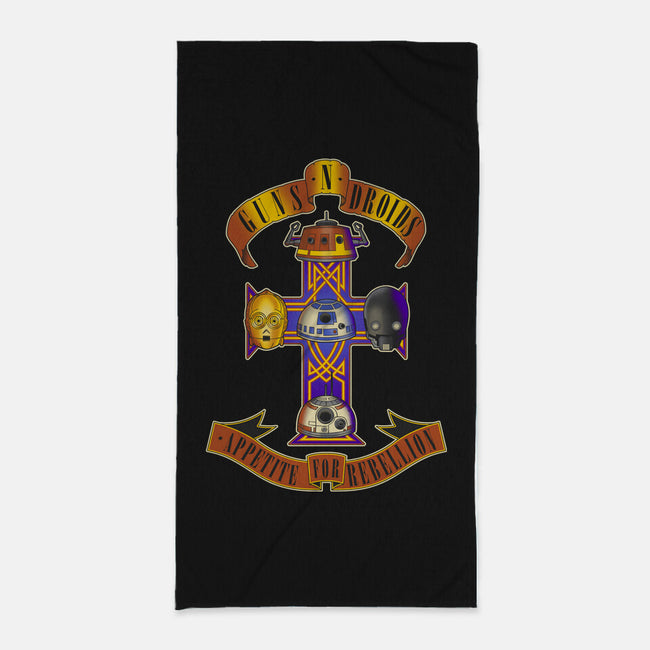 Guns N Droids-None-Beach-Towel-retrodivision